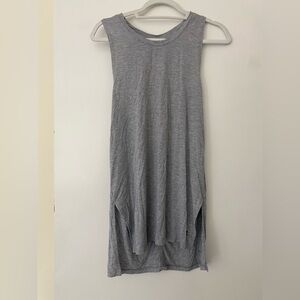 Under Armour Gray Asymmetrical Tank Top